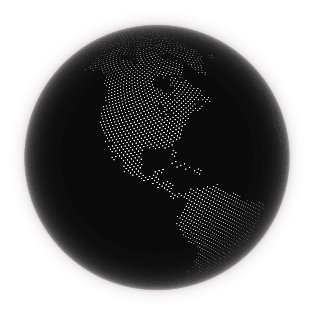 Dotted Globe Horizon